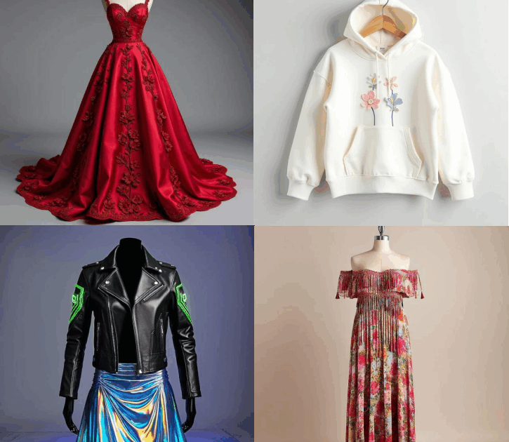 Text-to-Image Generation for Fashion Ideas