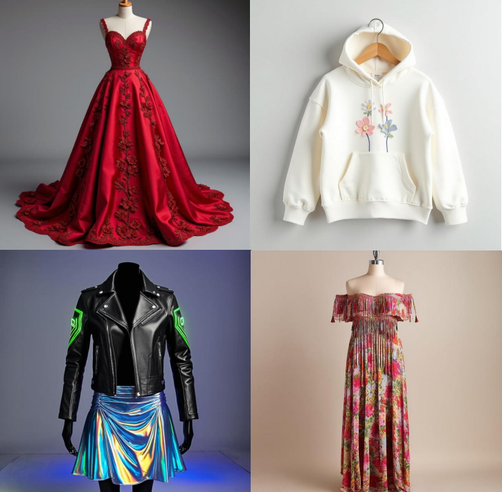 Text-to-Image Generation for Fashion Ideas